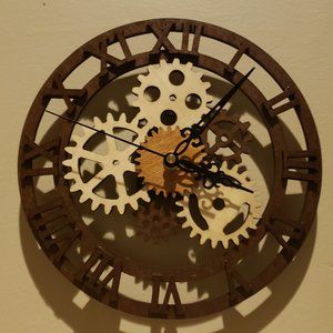 Custom Steampunk Gear Clock